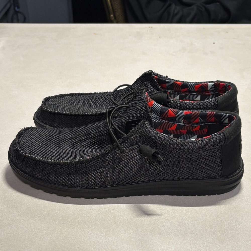 Hey Dude Charcoal Slip-On Loafers - Picture 6 of 8
